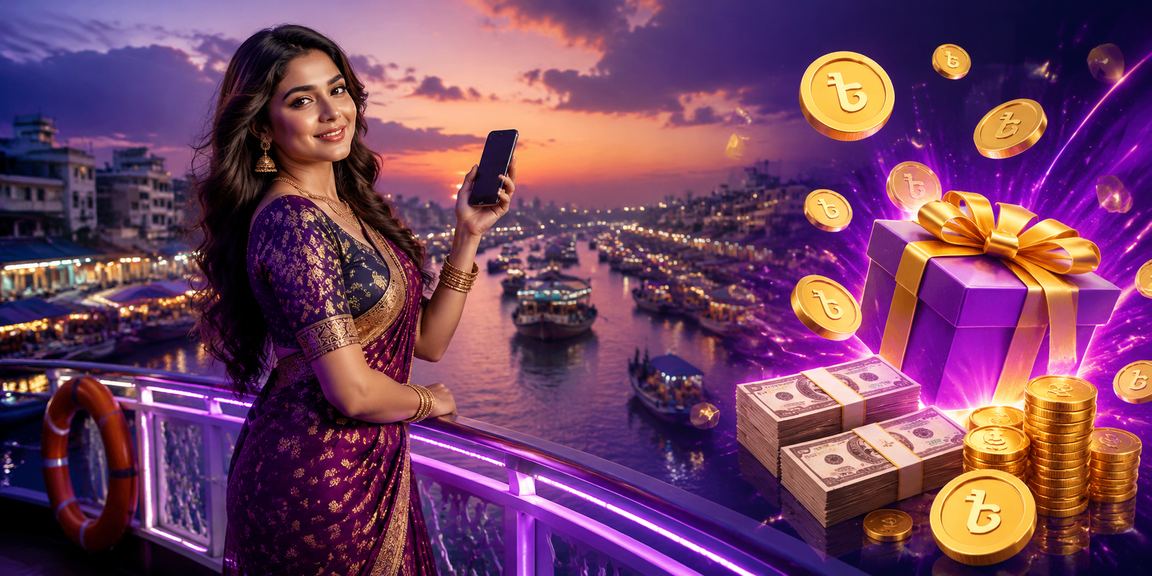 বরিশালে মোবাইলে ক্যাসিনো খেলছেন এবং টাকা উত্তোলন করছেন