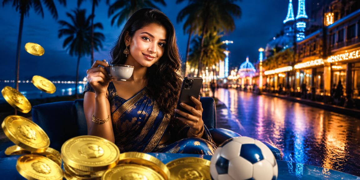 চট্টগ্রামে নিয়নের আলোয় ফুটবল বেটিং করছেন একজন ব্যবহারকারী